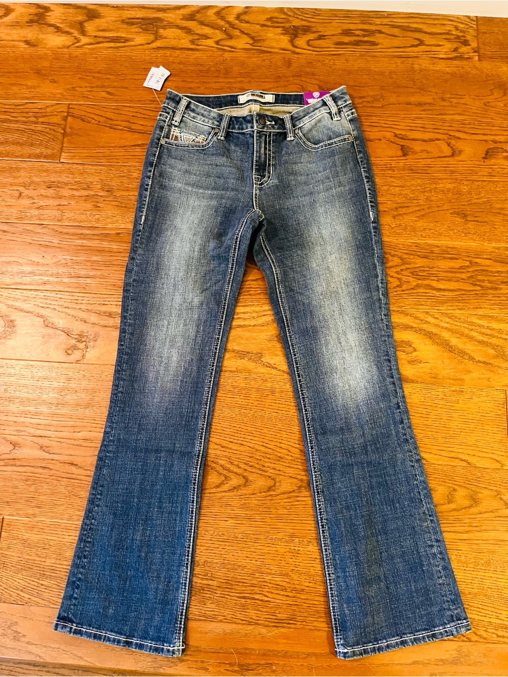 Women's Mid Wash Bootcut  Jeans